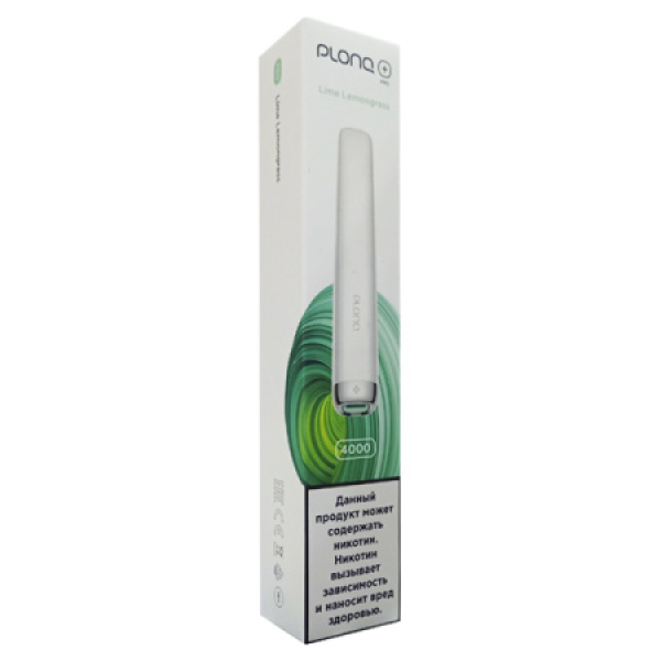 Plonq Plus Pro Lime Lemongrass 4000 тяг в Краснодаре