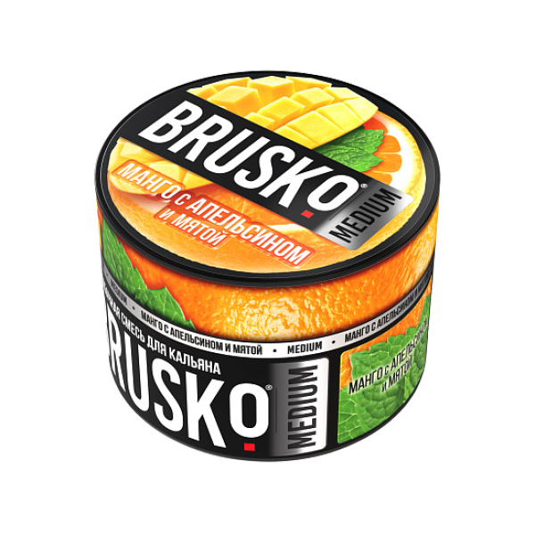 Смесь Brusko Манго с апельсином и мятой 50 гр в Краснодаре