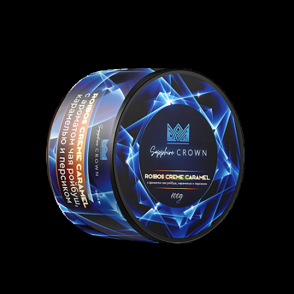 Табак SAPPHIRE CROWN ROIBOS CREME CARAMEL  100 грамм в Краснодаре