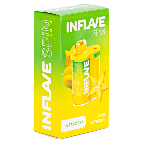 INFLAVE SPIN Старфрут (8000 затяжек) в Краснодаре