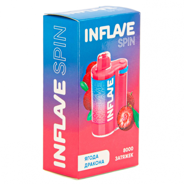 INFLAVE SPIN Ягода Дракона (8000 затяжек) в Краснодаре