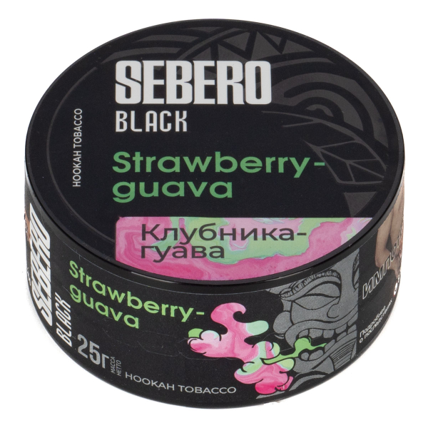 Табак Sebero Black Strawberry Guava  25 грамм в Краснодаре