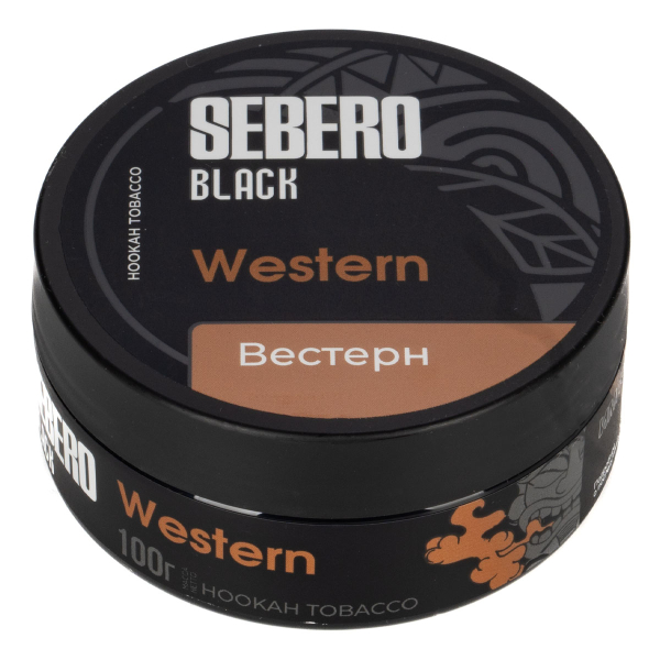 Табак Sebero Black Western  100 грамм в Краснодаре