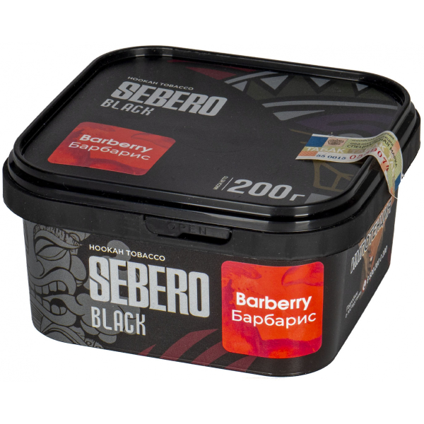 Табак Sebero Black Barberry  200 грамм в Краснодаре