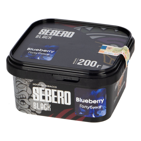 Табак Sebero Black Blueberry  200 грамм в Краснодаре