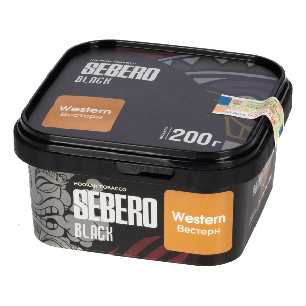 Табак Sebero Black Western  200 грамм в Краснодаре