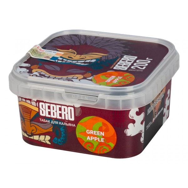 Табак Sebero Green apple  200 грамм в Краснодаре