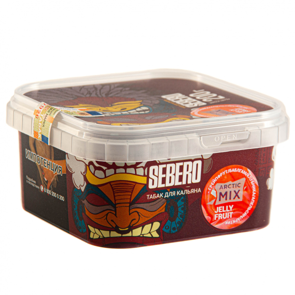 Табак Sebero Arctic Mix Jelly fruit  200 грамм в Краснодаре