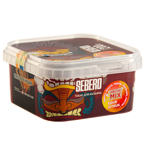 Табак Sebero Arctic Mix Sour citrus  200 грамм в Краснодаре