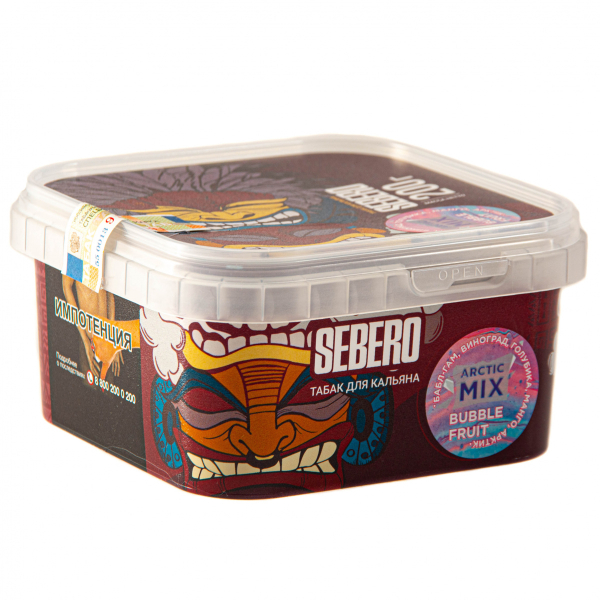 Табак Sebero Arctic Mix Bubble fruit  200 грамм в Краснодаре