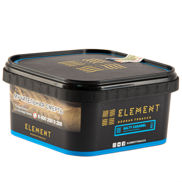 Табак Element ВОДА Salty Caramel  200 грамм в Краснодаре