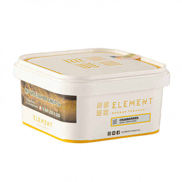 Табак Element ВОЗДУХ Cranberries  200 грамм в Краснодаре