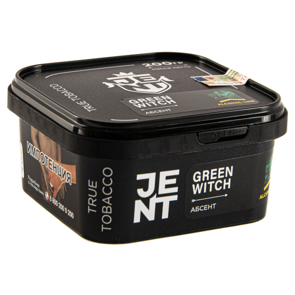 Табак JENT Green Witch (Абсент)  200 грамм в Краснодаре