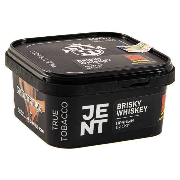 Табак JENT Brisky Whiskey (Пряный виски)  200 грамм в Краснодаре