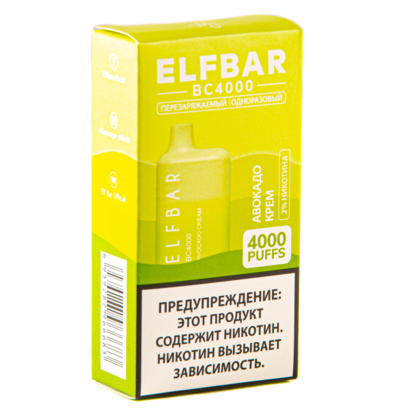 ELF BAR Avocado Cream (4000 затяжек) 20 мг в Краснодаре