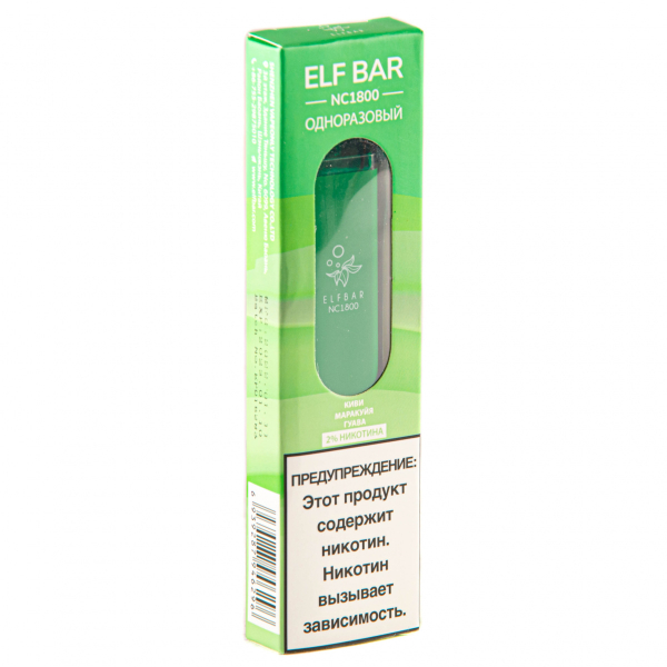 ELF BAR NC Kiwi Passionfruit Guava (1800 затяжек) 20 мг в Краснодаре