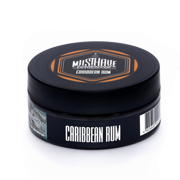 Табак MUST HAVE CARIBBEAN RUM  125 грамм в Краснодаре