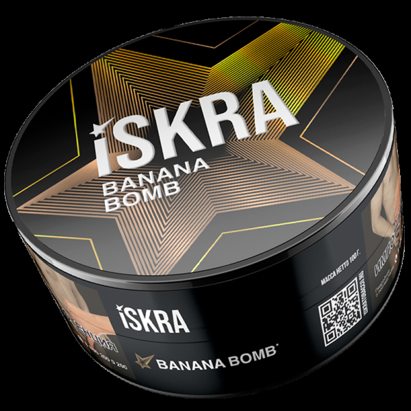 Табак ISKRA Вanana Bomb  100 грамм в Краснодаре