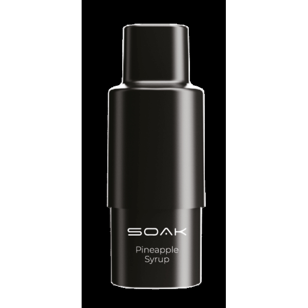 Картридж SOAK Q Ананасовый сироп (1500 затяжек) в Краснодаре