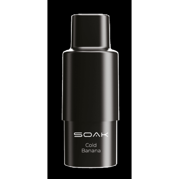 Картридж SOAK Q Холодный банан (1500 затяжек) в Краснодаре