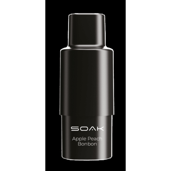 Картридж SOAK Q Яблоко-персик (1500 затяжек) в Краснодаре