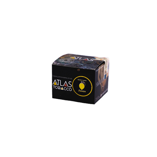 Табак ATLAS SICILIAN LEMON (ЛИМОН)  100 грамм в Краснодаре