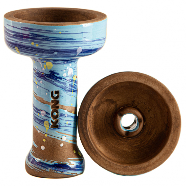 Чаша Kong Phunnel Glase Space Van Gogh Blue в Краснодаре