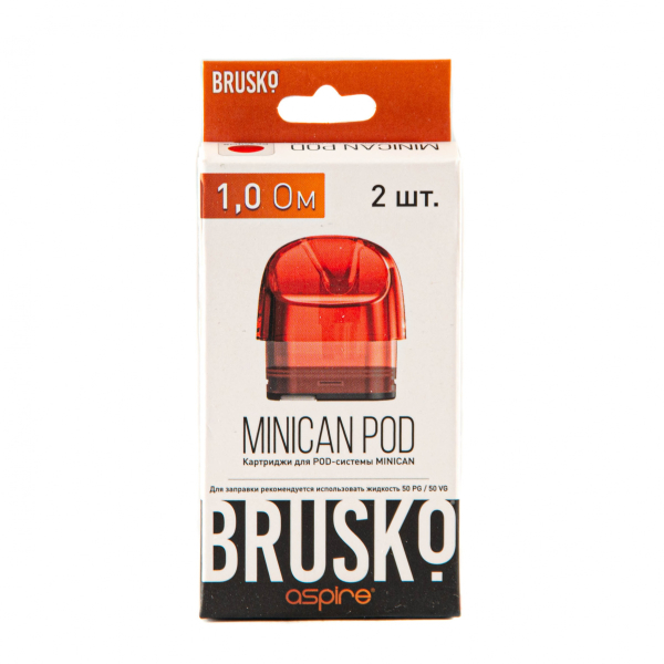 Картридж Brusko Minican красный (2шт.) 1,0 в Краснодаре