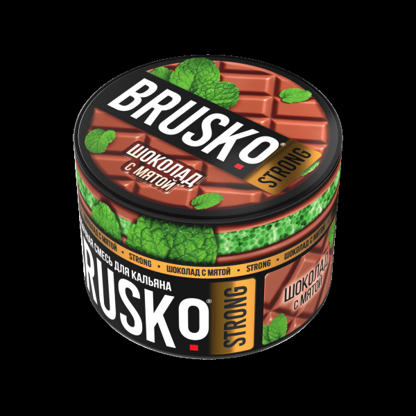 Смесь Brusko Strong шоколад с мятой  50 гр в Краснодаре