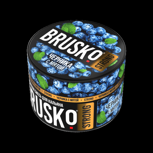 Смесь Brusko Strong черника с мятой  50 гр в Краснодаре