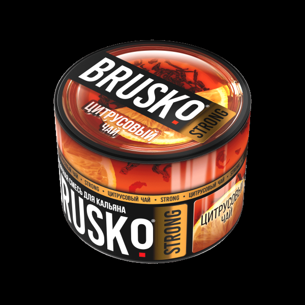 Смесь Brusko Strong цитрусовый чай  50 гр в Краснодаре