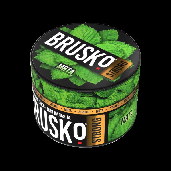 Смесь Brusko Strong мята  50 гр в Краснодаре