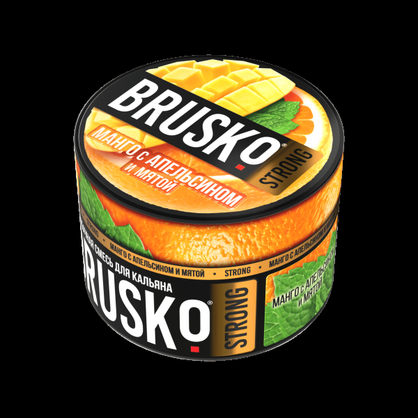 Смесь Brusko Strong манго с апельсином и мятой  50 гр в Краснодаре