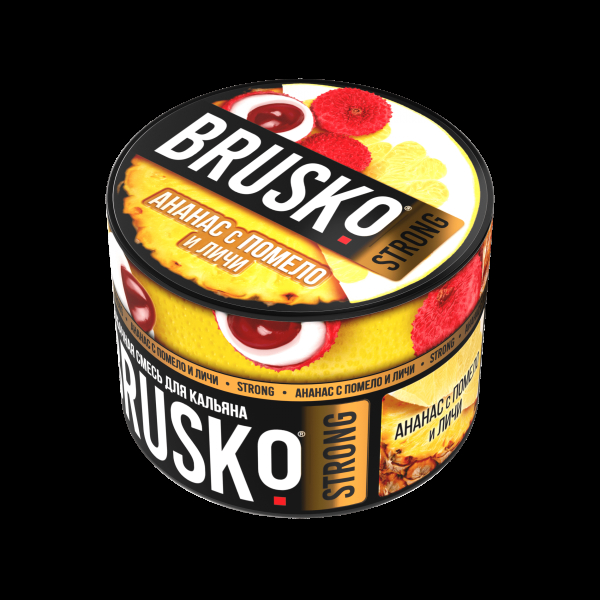 Смесь Brusko Strong ананас с помело и личи  50 гр в Краснодаре