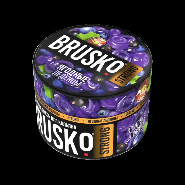 Смесь Brusko Strong ягодные леденцы  50 гр в Краснодаре