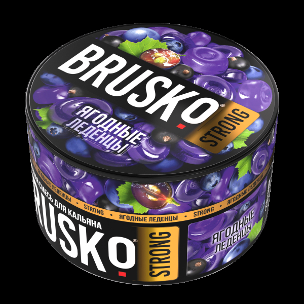 Смесь Brusko Strong ягодные леденцы  250 гр в Краснодаре