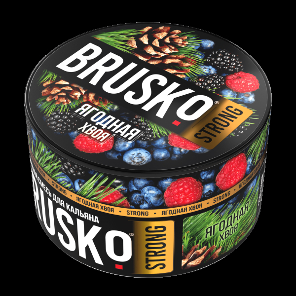 Смесь Brusko Strong ягодная хвоя  250 гр в Краснодаре