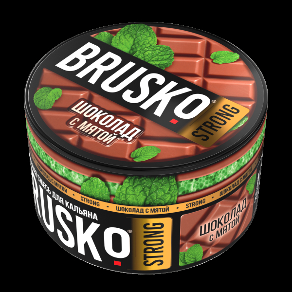 Смесь Brusko Strong шоколад с мятой  250 гр в Краснодаре