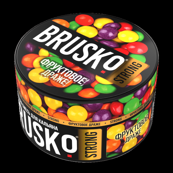 Смесь Brusko Strong фруктовое драже  250 гр в Краснодаре