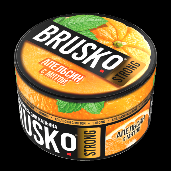 Смесь Brusko Strong апельсин с мятой  250 гр в Краснодаре