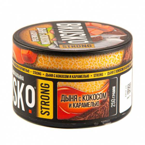Смесь Brusko Strong дыня с кокосом и карамелью  250 гр в Краснодаре