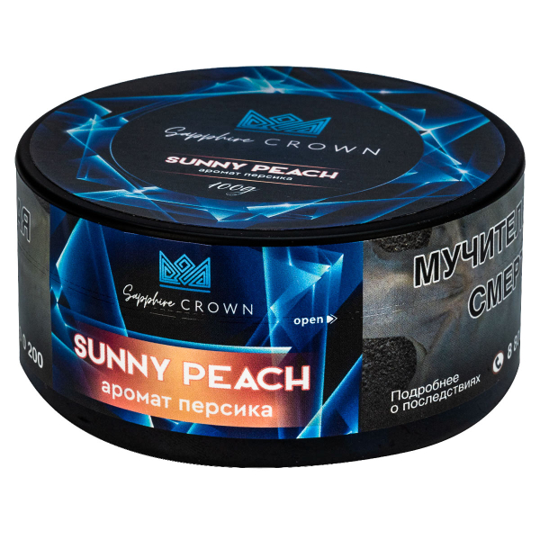 Табак Sapphire Crown Sunny Peach  100 грамм в Краснодаре