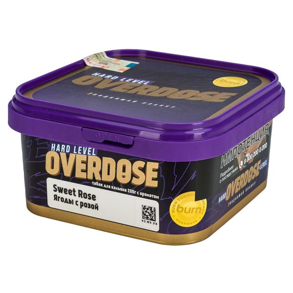 Табак Overdose Sweet Rose  200 грамм в Краснодаре