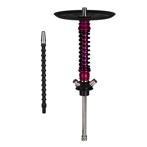 Кальян Mamay Customs Coilovers Mini розовый лак черный   в Краснодаре