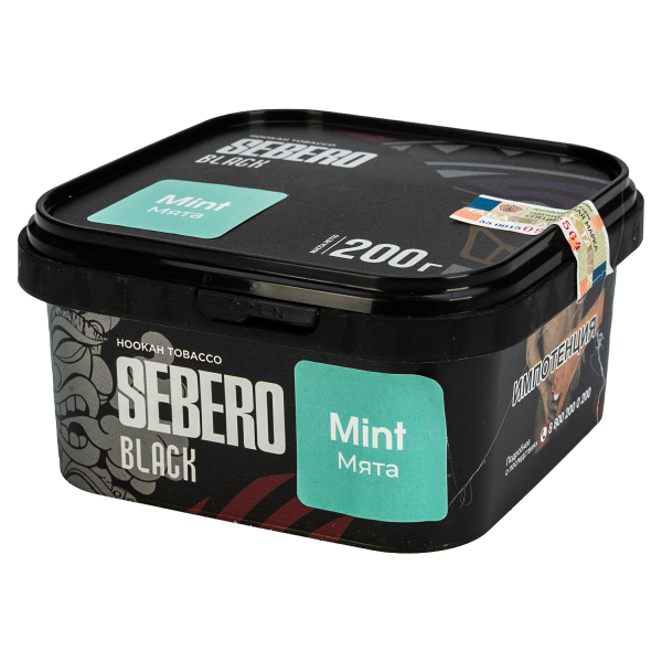 Табак Sebero Black Mint  200 грамм в Краснодаре
