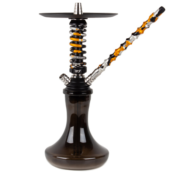 Кальян Mamay Custom Coilovers Micro Черный-Золотой Камуфляж  в Краснодаре