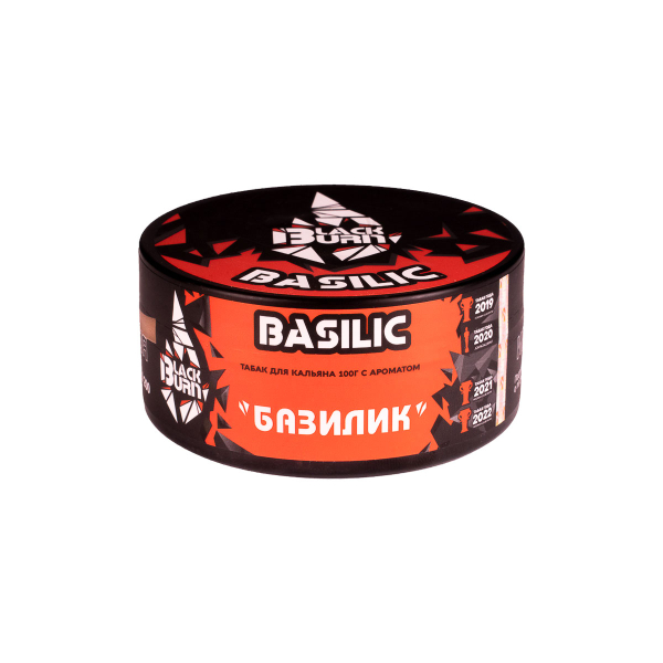 Табак Burn Black Basilik  100 грамм в Краснодаре
