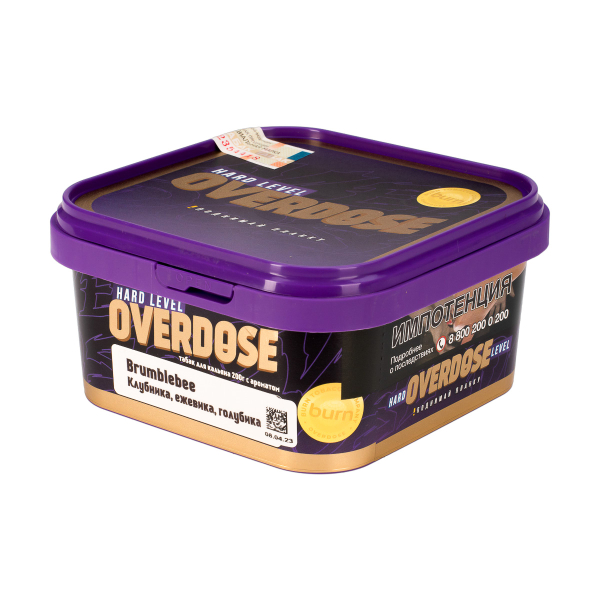 Табак Overdose Brumblebee  200 грамм в Краснодаре