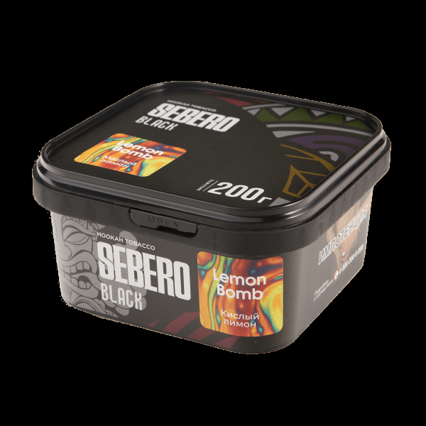 Табак Sebero Black Lemon Bomb  200 грамм в Краснодаре