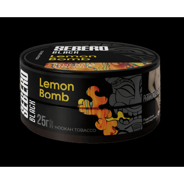 Табак Sebero Black Lemon Bomb  25 грамм в Краснодаре